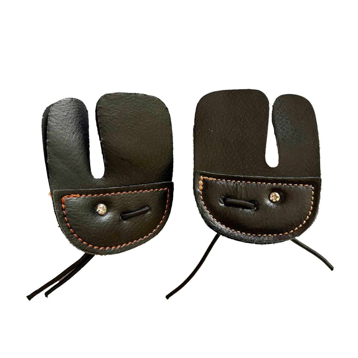 Archery Cowhide Leather Finger Tab – Protective Gear for Recurve Bow