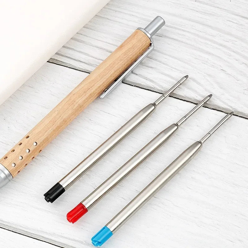 Ballpoint Pen Refills for Parker Pens | Medium Point | Blue, Red, Black Ink Rods | Writing Office Stationery - Available in 5/10/20pcs