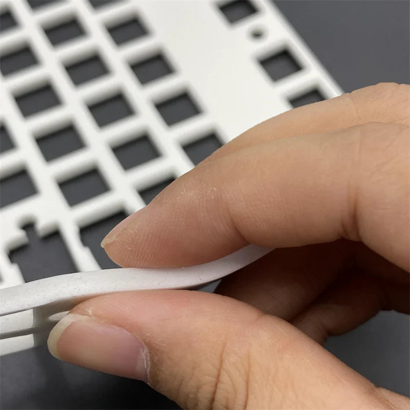 Mechanical Keyboard Poron Sandwich Cotton Silencer Pads – Sound-Absorbing Foam Dampeners for 61-108 Key Switches