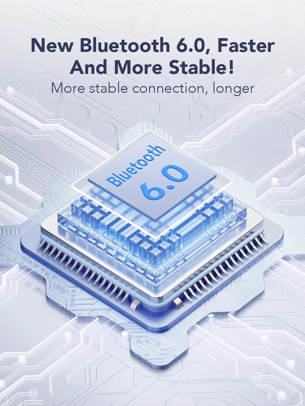 HTC NE20 Bluetooth 6.0 Wireless Translator Earphones – Waterproof IPX4 with Long Battery Life