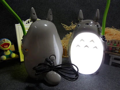 My Neighbor Totoro Cartoon LED Charging Night Light – Animal USB Table Lamp for Kids, Reading & Room Decor Gift