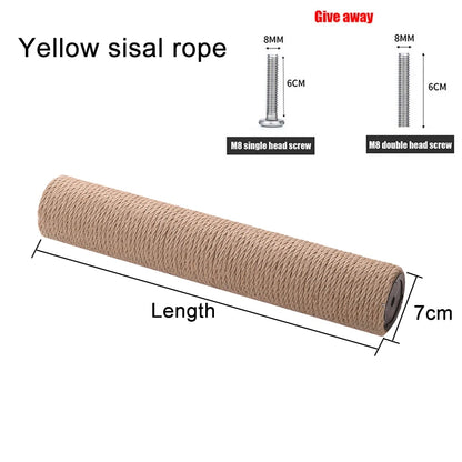 Cat Scratching Post Replacement – Sisal Rope DIY Cat Tree Tower Climbing Frame & Furniture Protector