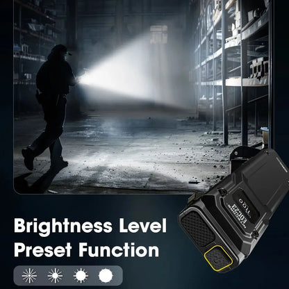 NITECORE EDC23 Tactical Flashlight – 2500LM Portable Emergency Work Light for Camping, Climbing & Outdoor Search