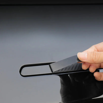 Tesla Model 3 & Y Carbon Fiber ABS Door Handle Cover – Premium Durable 2024 Car Accessory Protector Sticker