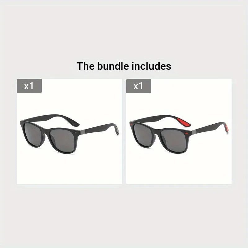 Men’s Polarized Fashion Sunglasses – UV Protection Sports Shades for Driving, Cycling & Outdoor