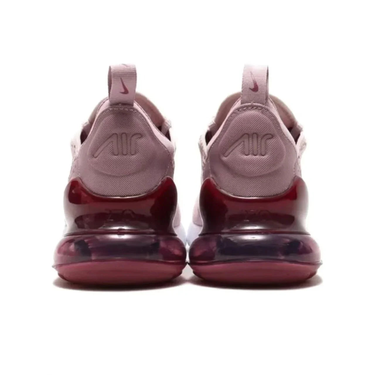 Nike Air Max 270 Running Shoes – Mesh, Shock Absorption, Non-Slip, Abrasion Resistant, Unisex Black & White Low Top