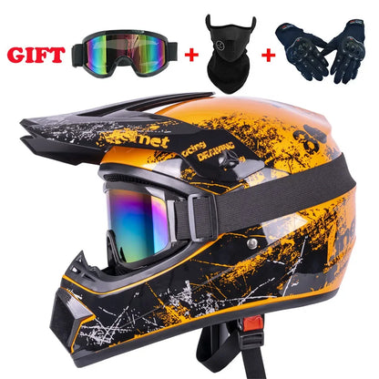 Full Face Off-Road Motorcycle Helmet – Downhill AM DH Cross Motocross Capacete Casco   2/2