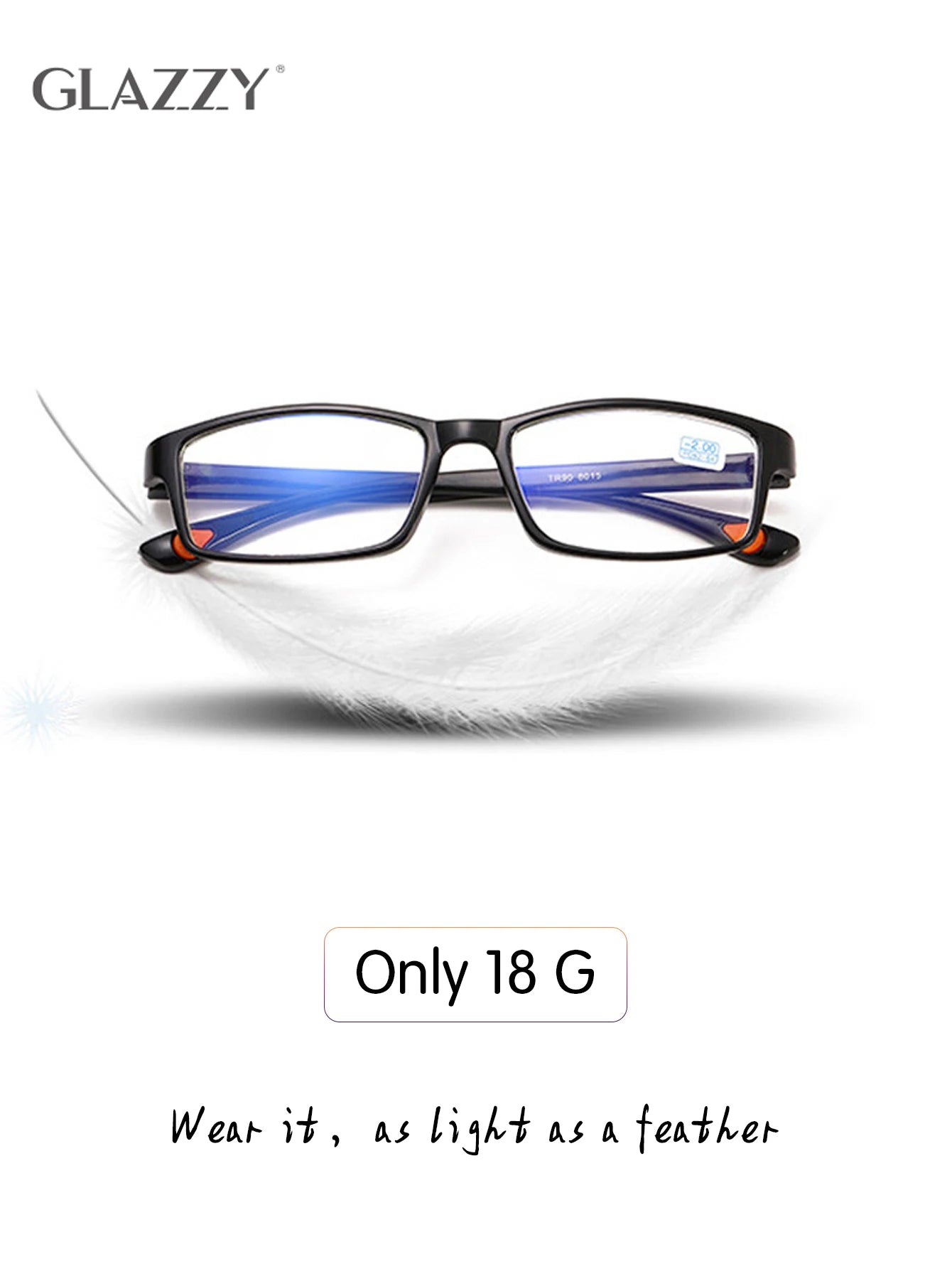 Ultralight Reading Glasses – Anti Blue-Light Presbyopic Eyewear for Hyperopia +1.0 to +4.0