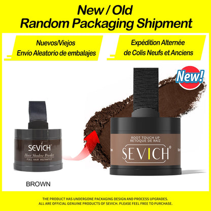 Sevich Hairline Powder 4g – Natural Hairline Shadow Concealer for Hair Loss, Unisex Makeup
