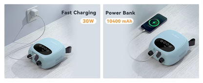 SUP Inflatable Pump — Rechargeable 20PSI Pump for PVC Kayaks, Kite Wings & Stand Up Paddle Boards