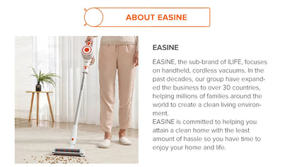 ILIFE W90 Cordless Wet Dry Smart Mop – 5500Pa Suction, Self-Cleaning in 1 Minute, Large Dual Water Tank