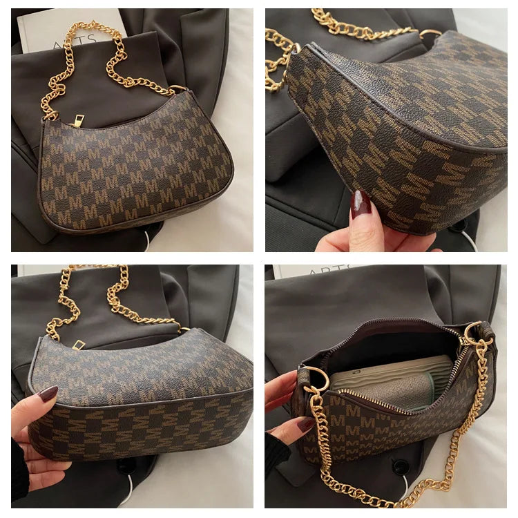 Vintage Style Women’s Square Handbag – Adjustable Strap Crossbody & Messenger Tote Shoulder Bag