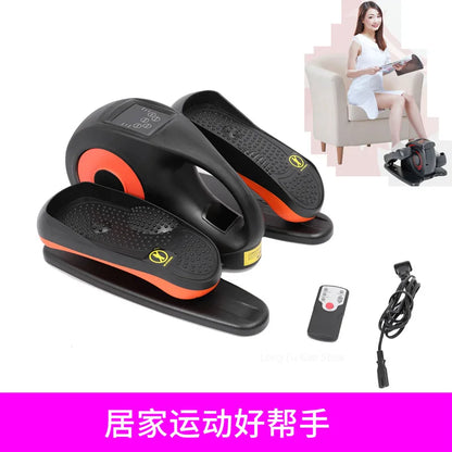 Mini Elliptical Stepper – Small Multifunctional Household Fitness Machine, Silent Space Walking Stepper