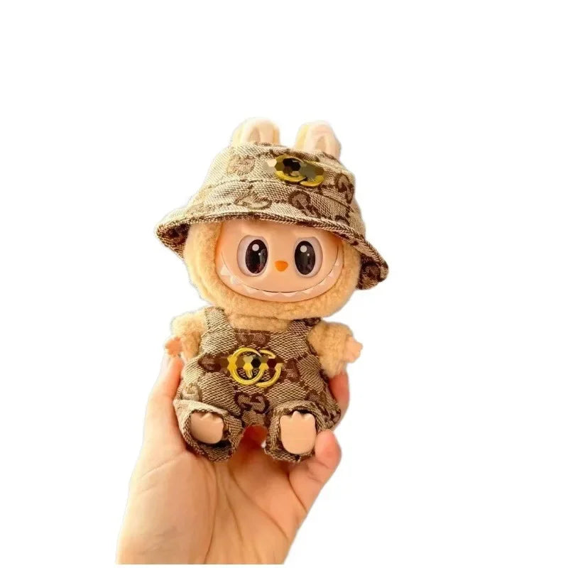 Labubu Doll Clothing – Fashion Overalls V1 & V2, Designer Outfit & Accessories for Labubu Dolls