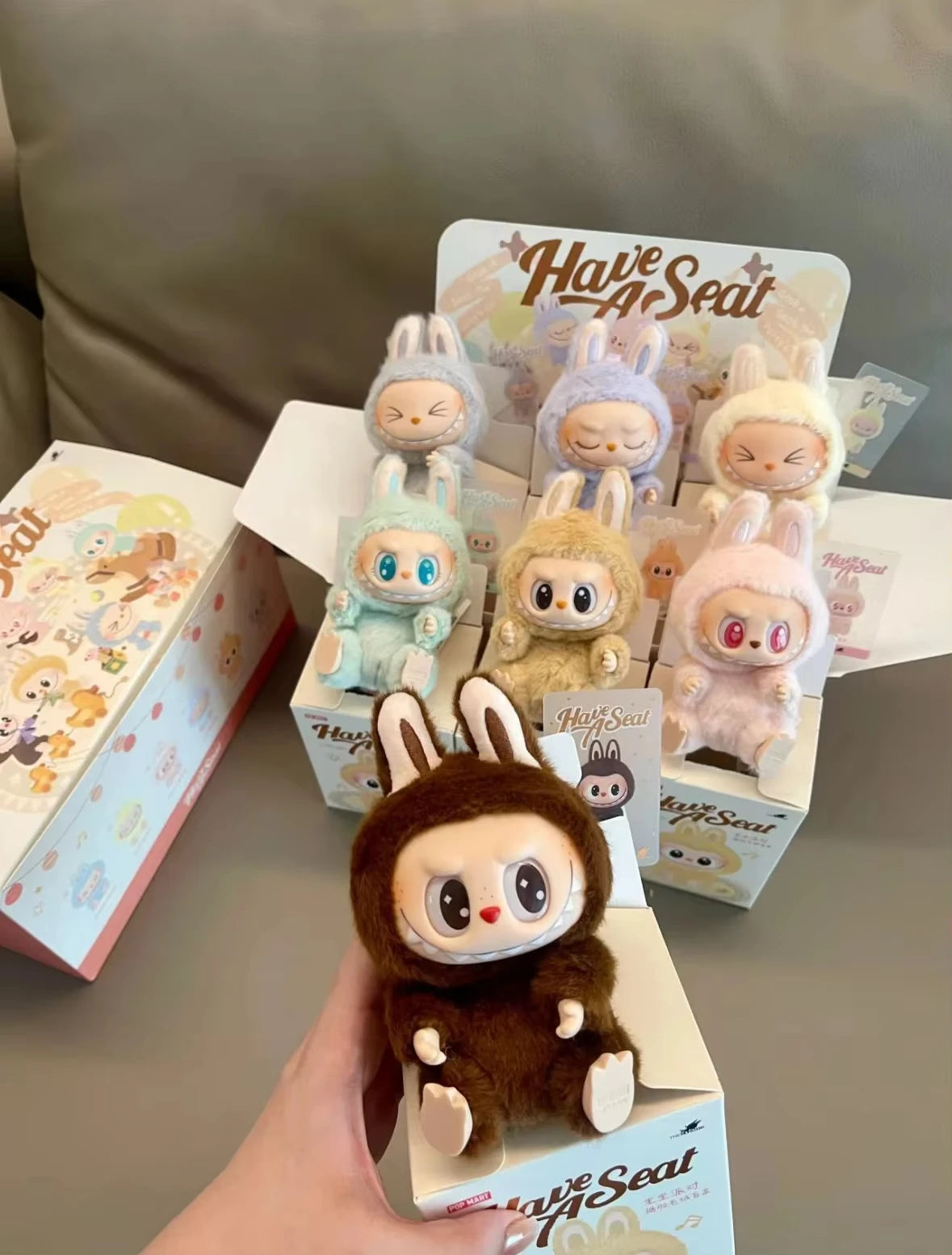 Popmart Labubu The Monsters Blind Box - Manga Figurine Collection & Cute Desktop Doll Gift