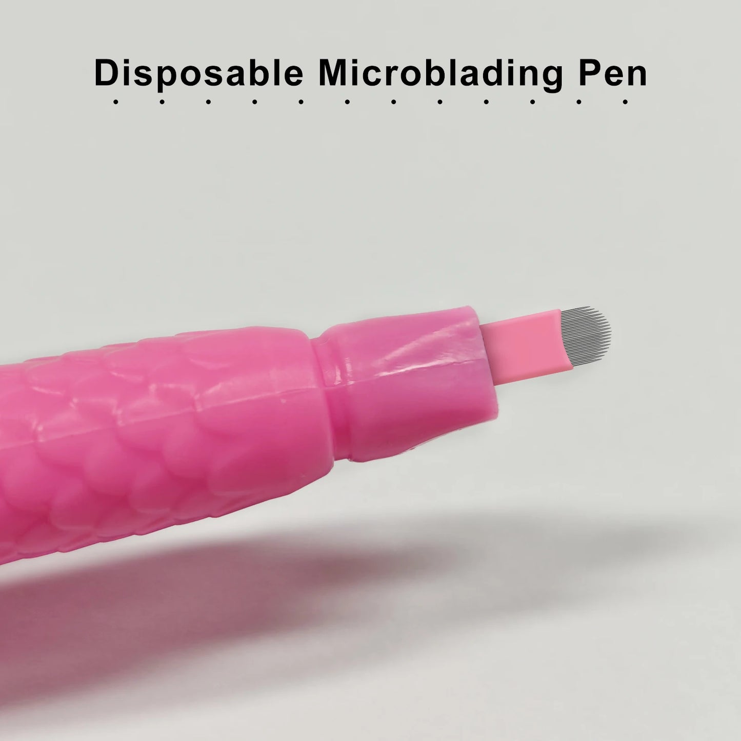 10pcs Disposable Microblading Pens – 18U & 14F Semi-Permanent Eyebrow Hand Tools