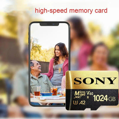 SONY High-Speed Micro SD Card – 128GB, 64GB, 256GB, 512GB, 1TB Memory Card for Phone, Camera & Tablet PC