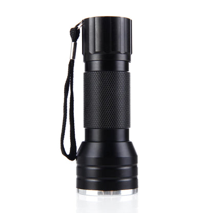 9/21LED UV Light 395nm Waterproof Flashlight – Portable Ultraviolet Torch for Nails, Black Light & Detection