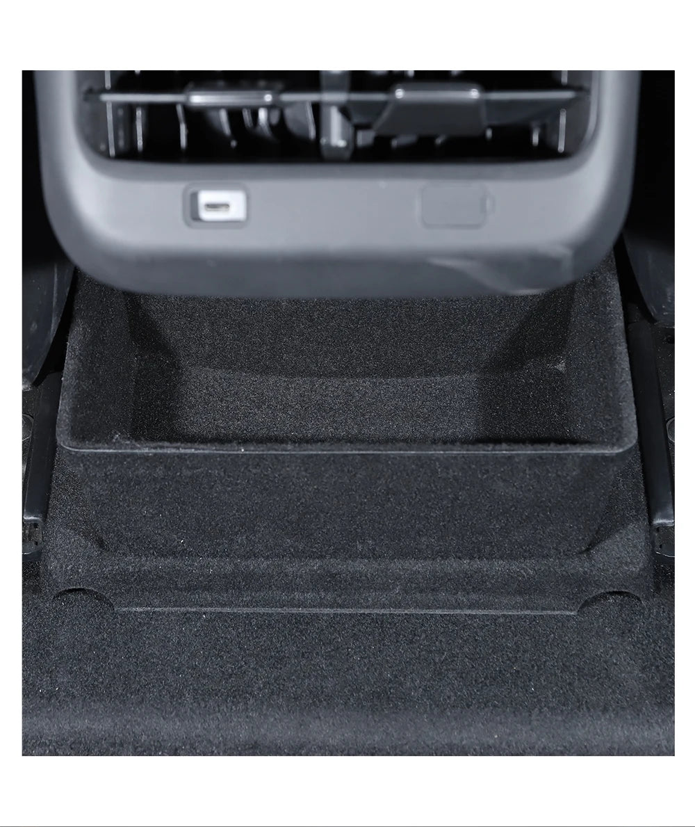 YZ Storage Box for Tesla Model 3 & Model Y – Center Armrest Hidden Box & Cup Holder Organizer, 2023-2022 Car Accessories