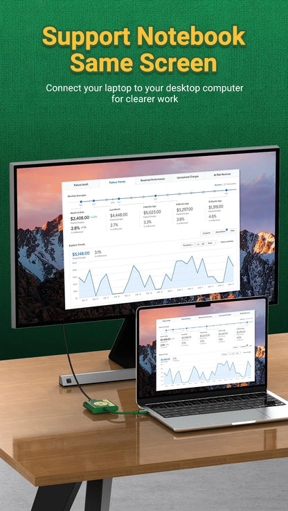 4K Switch TV Docking Station — 3-in-1 USB-C Game Hub with USB 3.0, HDMI & 100W PD for Laptop, Nintendo Switch/Switch OLED, Mobile Phone