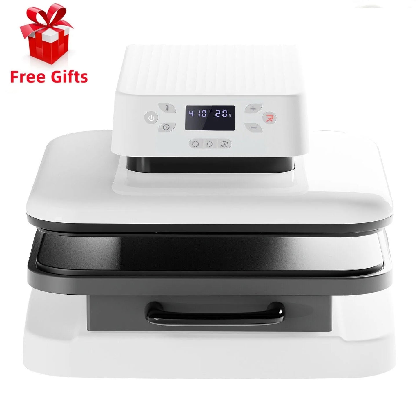 HTVRONT 15x15" Auto Heat Press Machine – 1500W for DIY Iron-On HTV Vinyl & Sublimation on T-Shirts, Bags, Hats, Fabrics