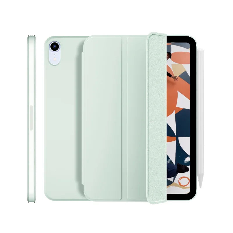 Smart Magnetic Case for iPad Pro 11 – Ultra Slim Tri-Fold Cover for iPad 10th Gen, Air 5, Pro 11 M2 (2022) with Protection Clip