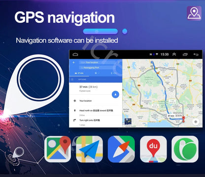 2DIN Android Car Radio for Volkswagen Golf 5/6, Polo, Passat B6/B7, CC, Skoda, Jetta - Multimedia, CarPlay, Wifi & GPS Navigation