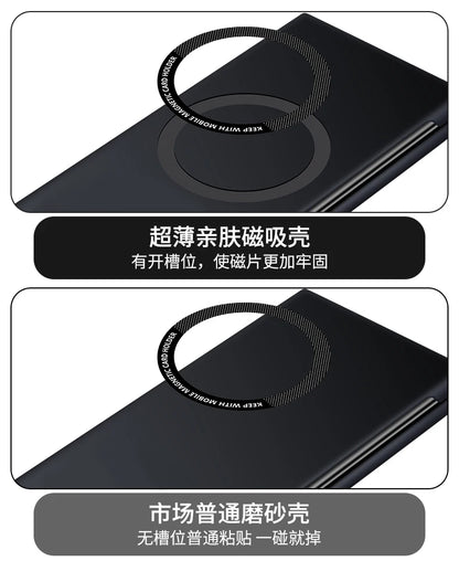 Ultra Thin Skin Feel Case for Samsung Galaxy Z Fold 3/4/5/6/7 – Magnetic Wireless Charging Compatible Fold Cover