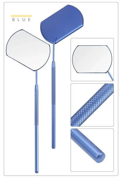 Lash Extension Mirror – Stainless Steel Multifunctional Tool for Eyelash Grafting & Makeup