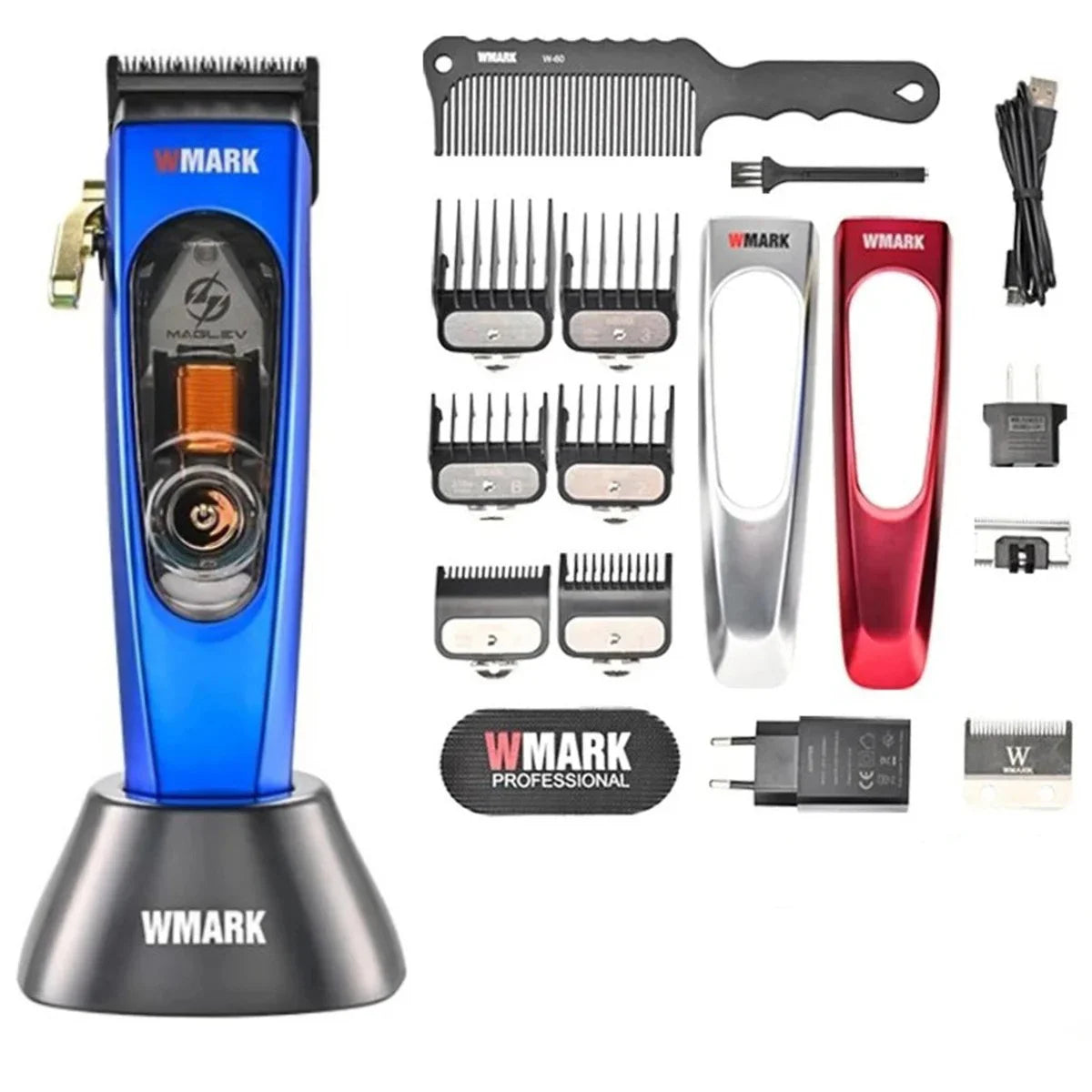 WMARK NG-9004 Hair Clipper for Men – 10,000 RPM MAGLEV Motor, Cordless ...