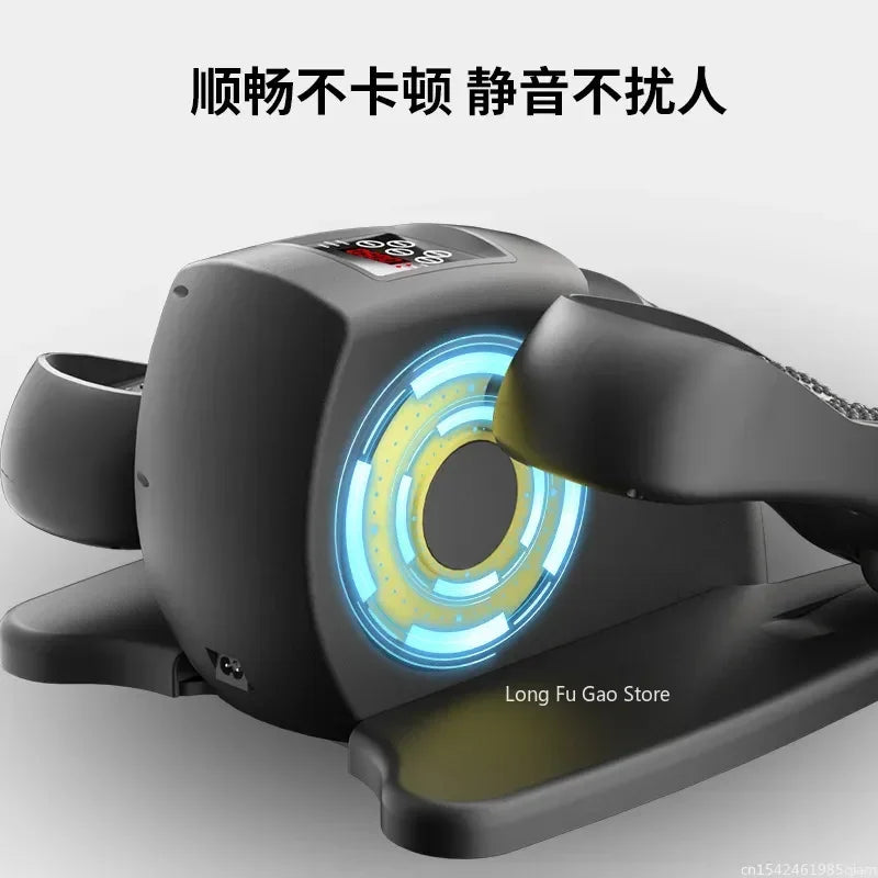 Mini Elliptical Stepper – Small Multifunctional Household Fitness Machine, Silent Space Walking Stepper