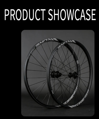 KORE MTB Carbon Wheelset – 27.5/29in Enduro & Downhill with 36T Ratchet HG Hub, BOOST, 28H, 30–36mm Width