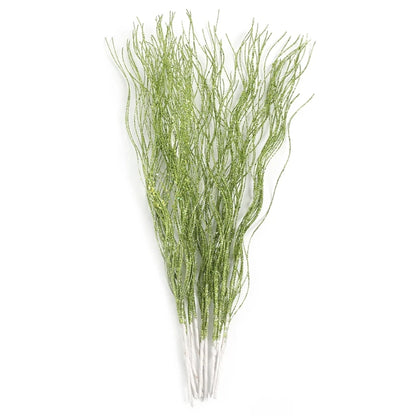 5PCS Glitter Artificial Berry Bouquet | Christmas Tree Ornament & Home Decor for New Year 2026, Navidad DIY Wreath Accessories