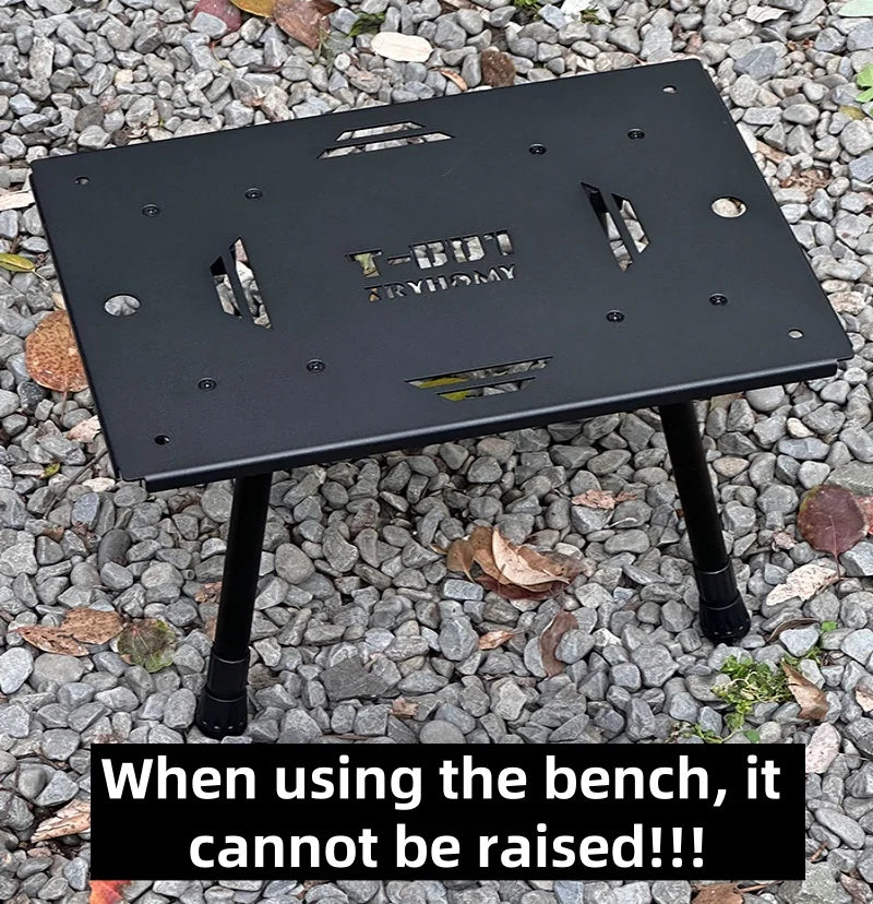 IGT Folding Stainless Steel Drain Basket – Lightweight Portable Camping Table Accessory