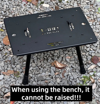 IGT Folding Stainless Steel Drain Basket – Lightweight Portable Camping Table Accessory