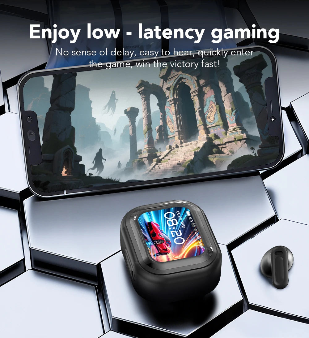 HTC NE20 Bluetooth 6.0 Wireless Translator Earphones – Waterproof IPX4 with Long Battery Life