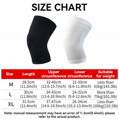 Basketball Knee Pads – Unisex Elastic Compression Leg Sleeves for Running, Cycling & Outdoor Sports