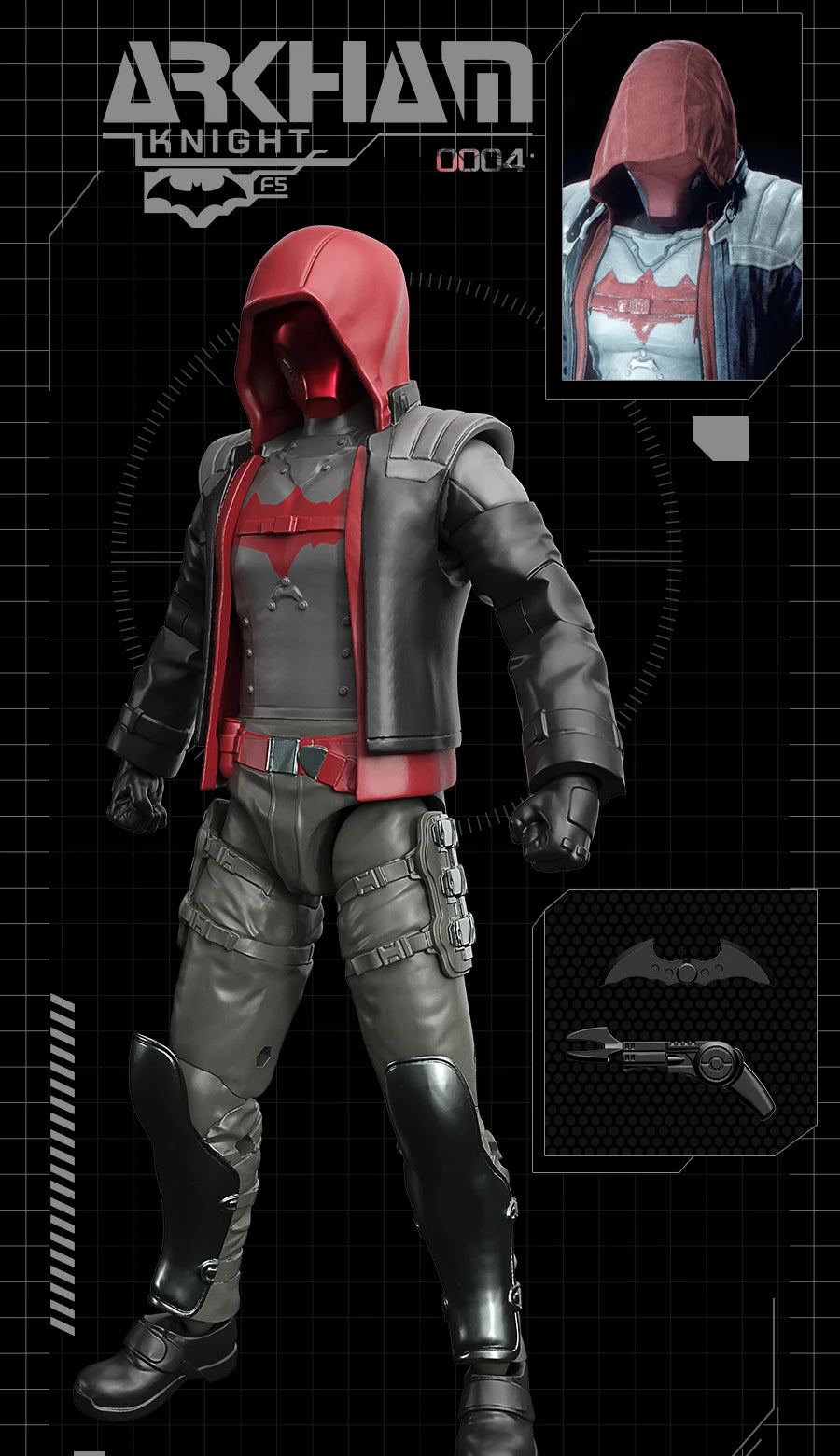 F5 Batman Arkham Knight Action Figures – 7 Styles, 10cm Blind Box Model Collectibles for Boys