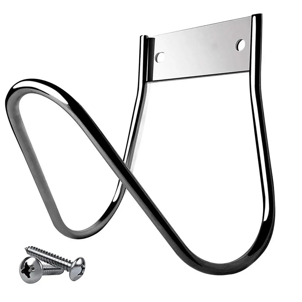 Stainless Steel Hose Hanger – Heavy Duty Wall-Mount Hook for Garden & Expandable Hoses