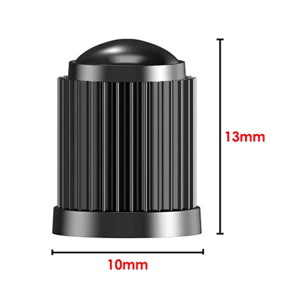 10/20/50/100PCS Universal Tire Valve Stem Caps – Dustproof Rim Covers for Motorcycle, Bicycle & Car