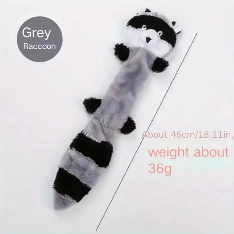 Bite-Resistant Dog Toy – Vocal Educational Plush Fur Shell Toy for Teeth Grinding & Cleaning