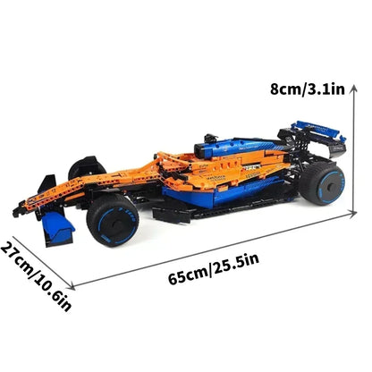 F1 W14 E Technic 1432+ Pcs 1:8 Sports Car Building Blocks – Compatible with 42141, DIY Model, Birthday Gift