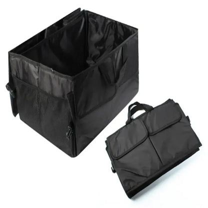 Car Trunk Storage Bag – Folding Multifunction Container, Tool & Food Organizer Box for Universal Cars