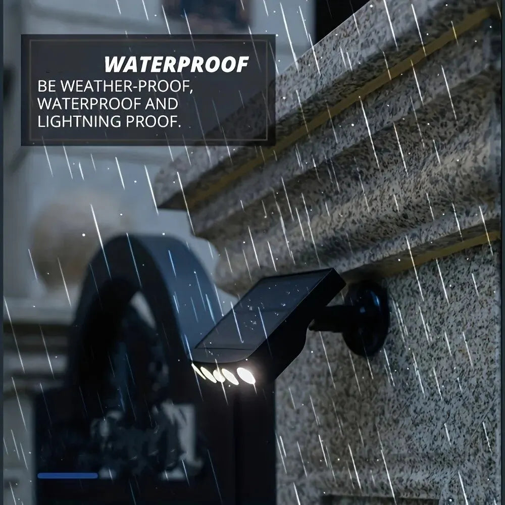 Powerful 4 LED Solar Security Lights – Waterproof Outdoor Wall Lamp with Motion Sensor and 3 Modes for Garden and Street