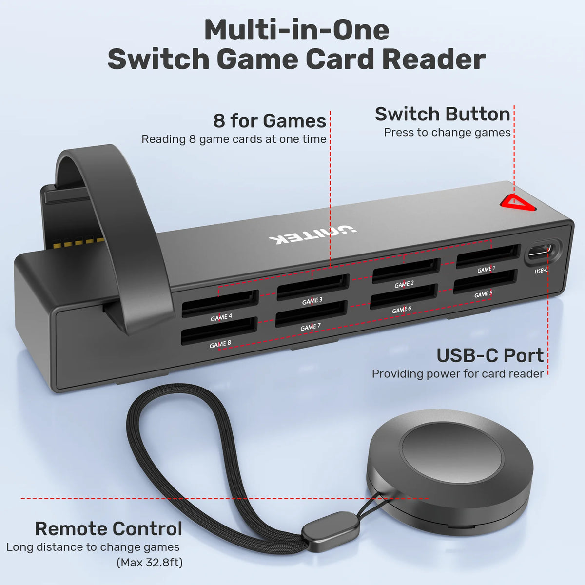Nintendo Switch OLED Game Switcher — One-Key Fast Switching Multi-Game ...