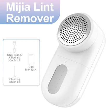 Portable XIAOMI MIJIA Rechargeable Fabric Lint Remover – Clothes & Sweater Fluff Shaver Pellets Cleaner