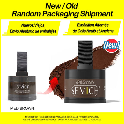 Sevich Hairline Powder 4g – Natural Hairline Shadow Concealer for Hair Loss, Unisex Makeup