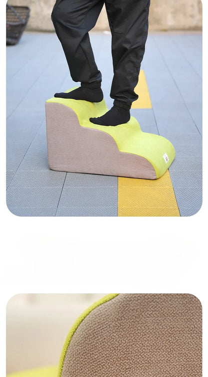 Pet 2/3-Step Stair Ramp for Dogs and Cats - Memory Foam Sponge, Removable and Washable, Training Pet Ramp for Sofa