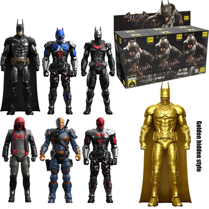 F5 Batman Arkham Knight Action Figures – 7 Styles, 10cm Blind Box Model Collectibles for Boys