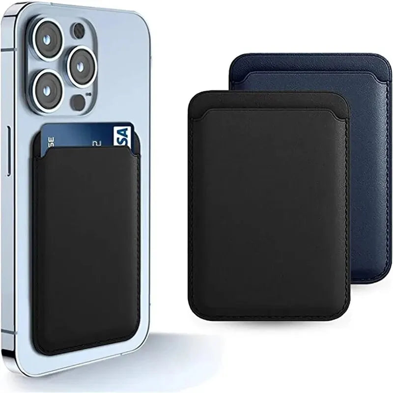 Leather Wallet Case for iPhone 15 Pro Max - MagSafe Wallet Compatible for iPhone 14 13 12, Card Holder with MagSafe Magnet